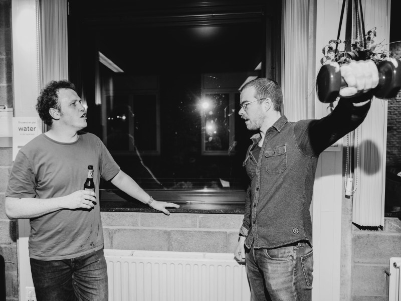 Edouard en Quinten samen op podium