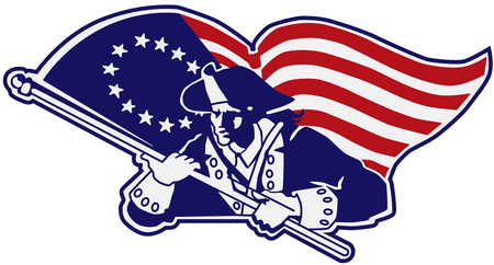 Red Land Patriots Youth Football & Cheer logo