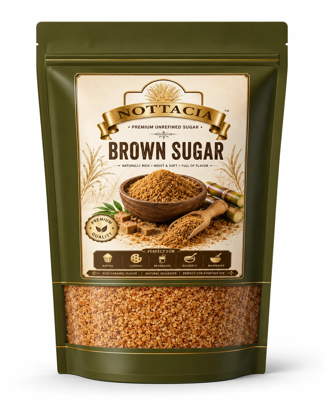 NOTTACIA Natural Brown Sugar - Natural Brown Sugar