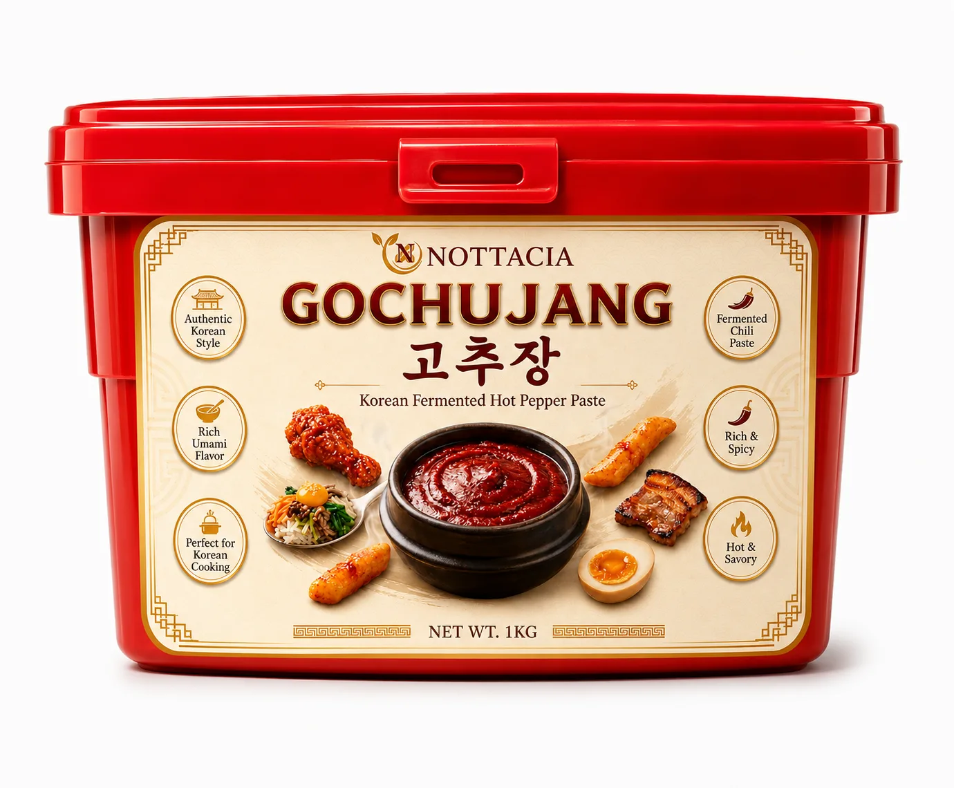 NOTTACIA Gochujang Korean Red Chili Paste - Gochujang Korean Red Chili Paste