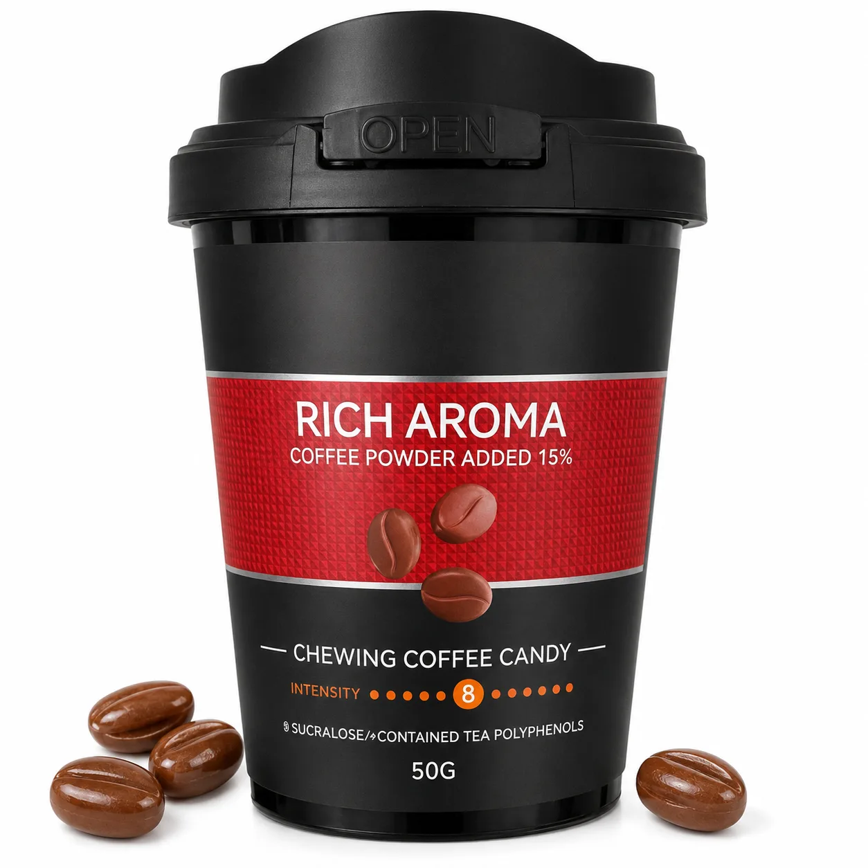 Davidoff Chewing Coffee Candy - Mocha Coffee - 50g