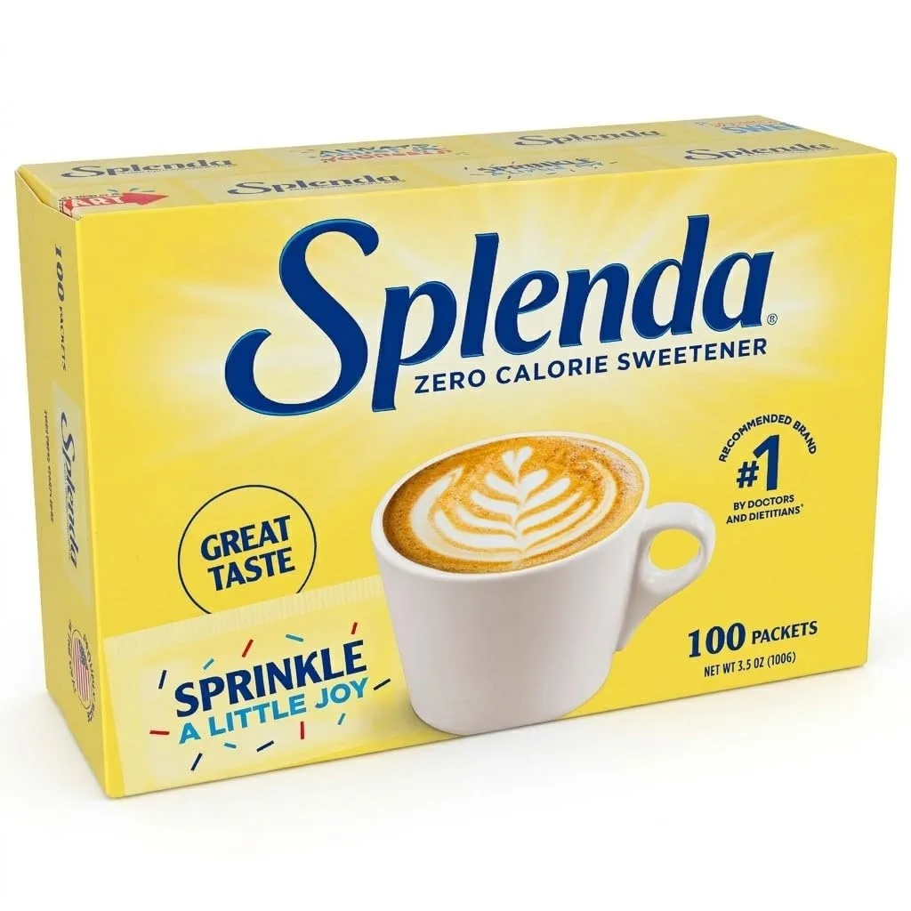 Splenda No Calorie Sweetener Packets - 100g Packets