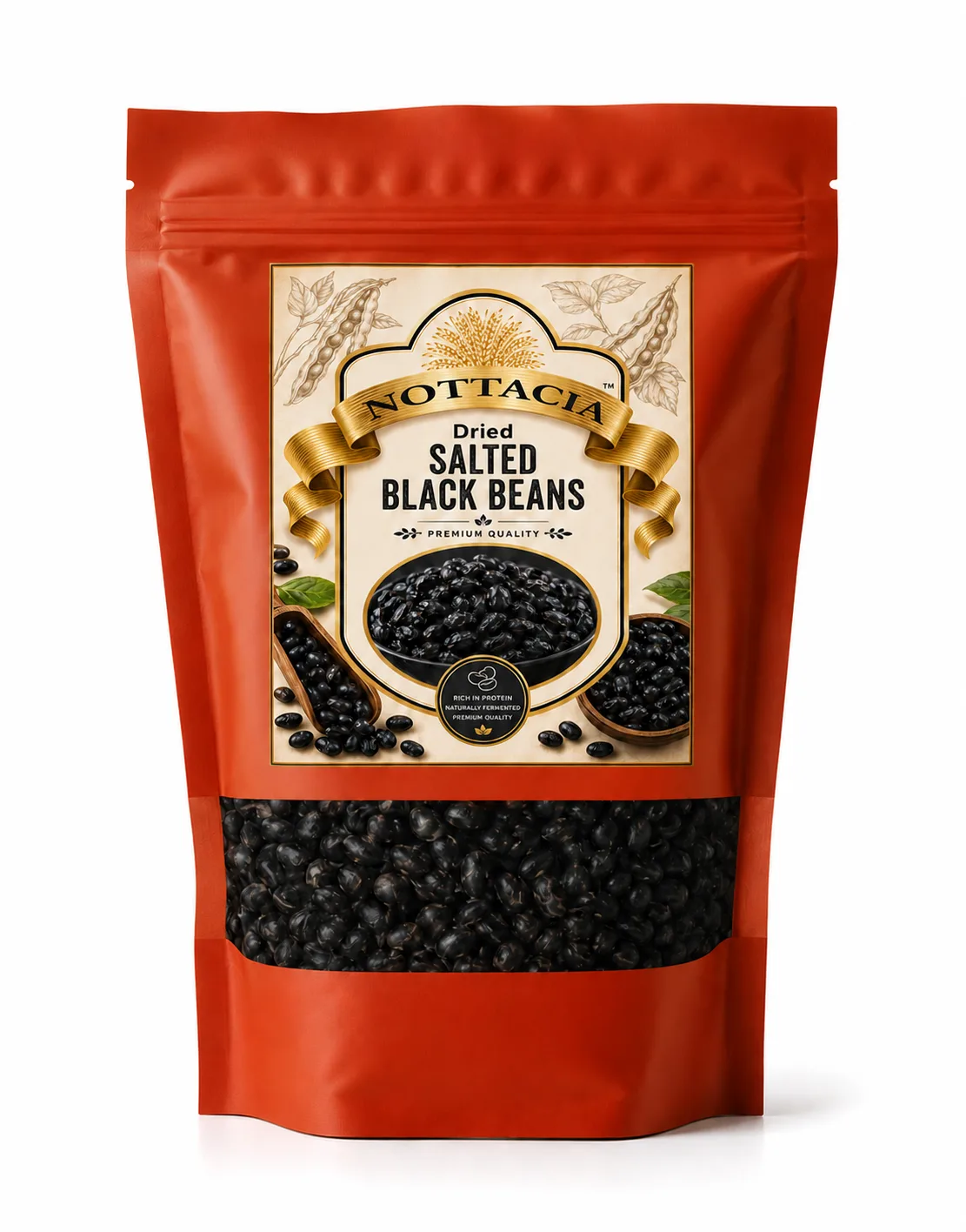 NOTTACIA Salted Dried Black Beans - Salted Dried Black Beans
