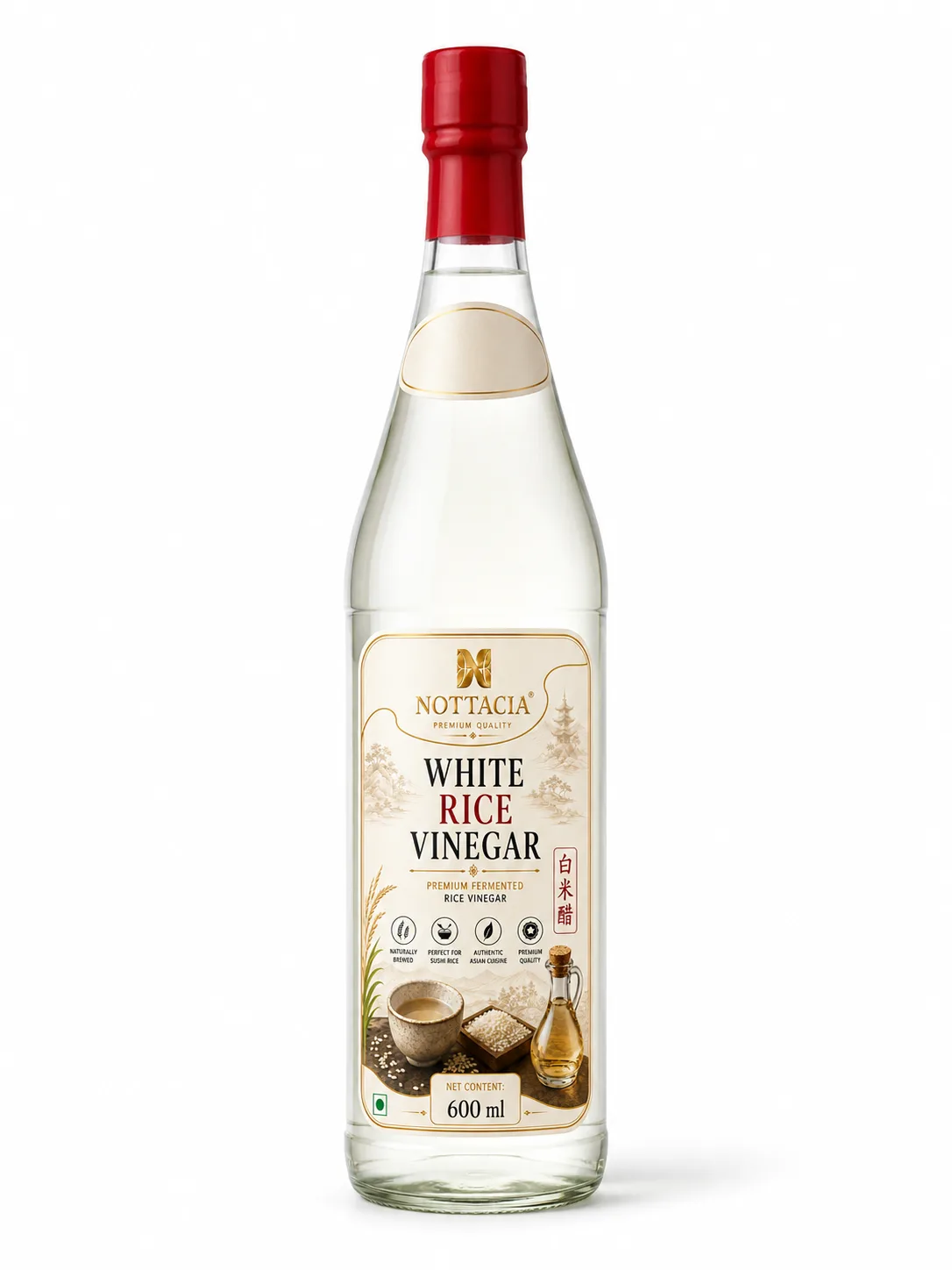 NOTTACIA White Rice Vinegar - White Rice Vinegar