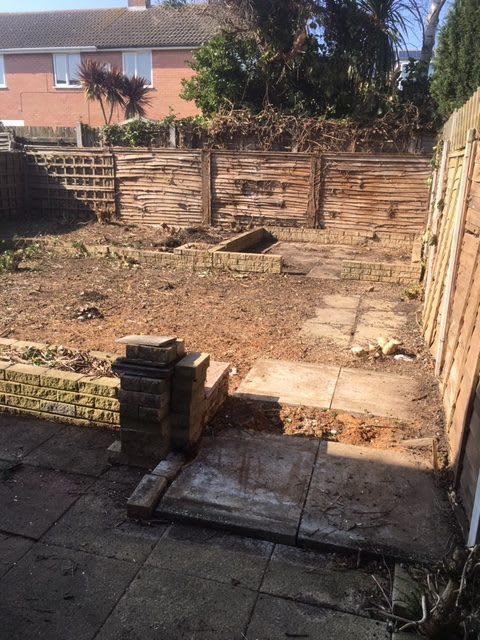 The original layout revealed