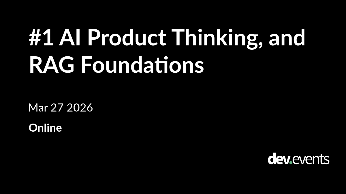 AI Product Thinking and RAG Foundations
