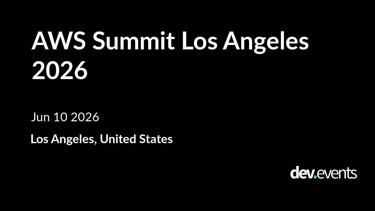 AWS Summit Los Angeles 2026