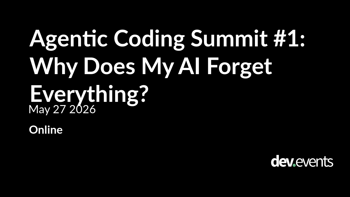 Agentic Coding Summit #1