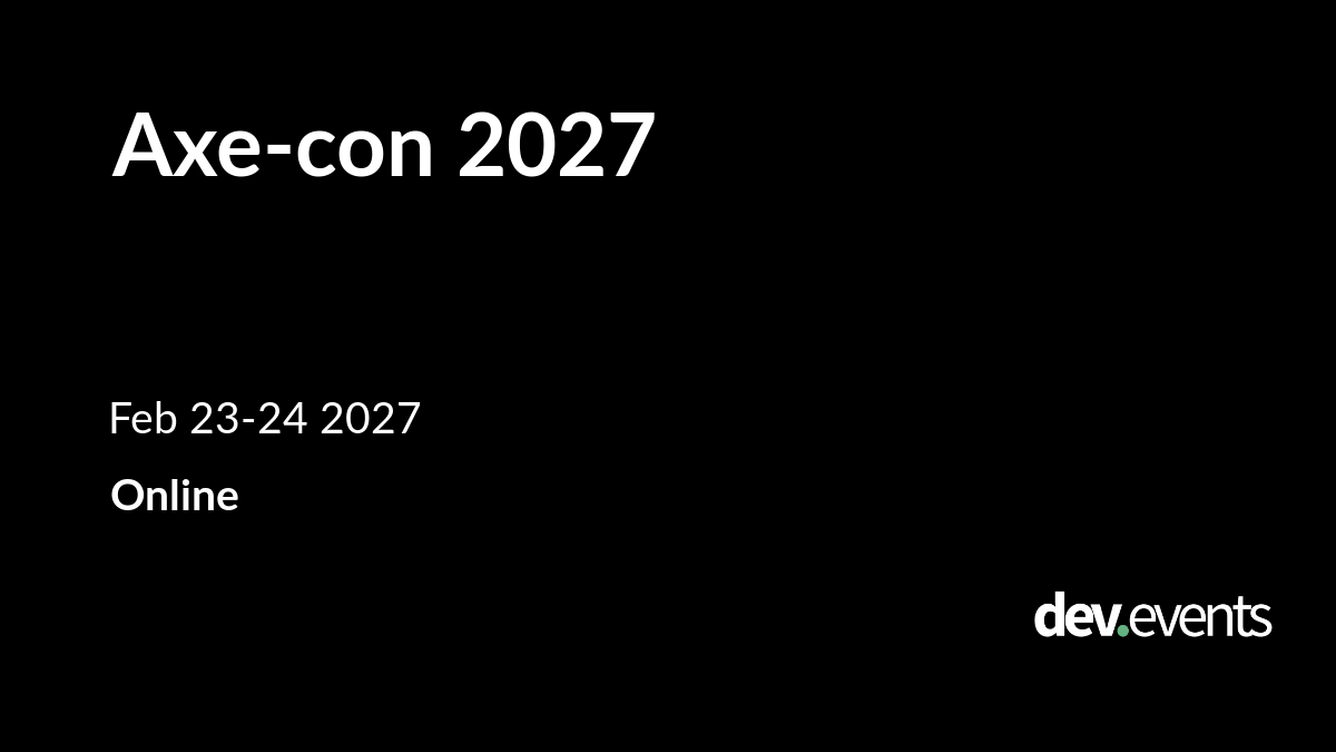 Axe-con 2027