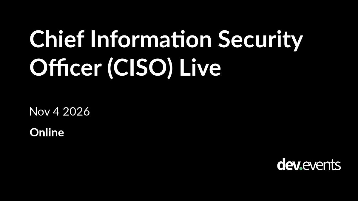 Chief Information Security Officer (CISO) Live