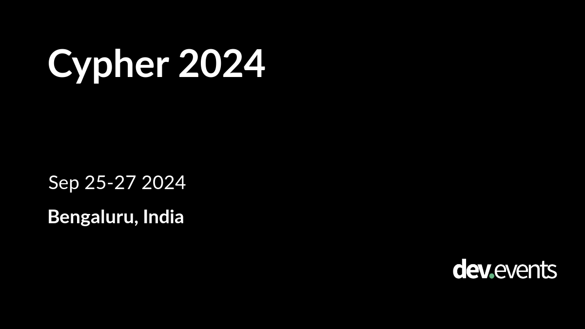 Cypher 2024