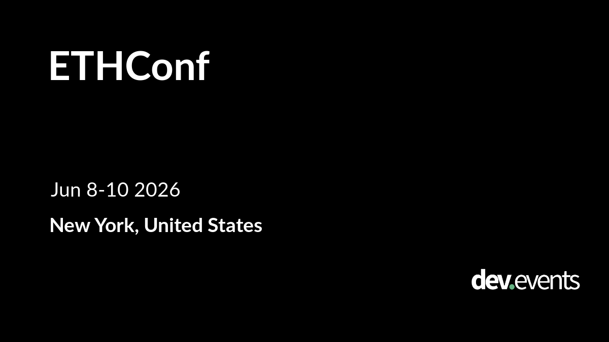 Crypto / Blockchain conferences in New York 2026 / 2027