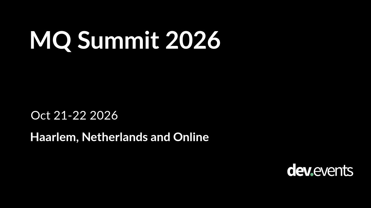 MQ Summit 2026