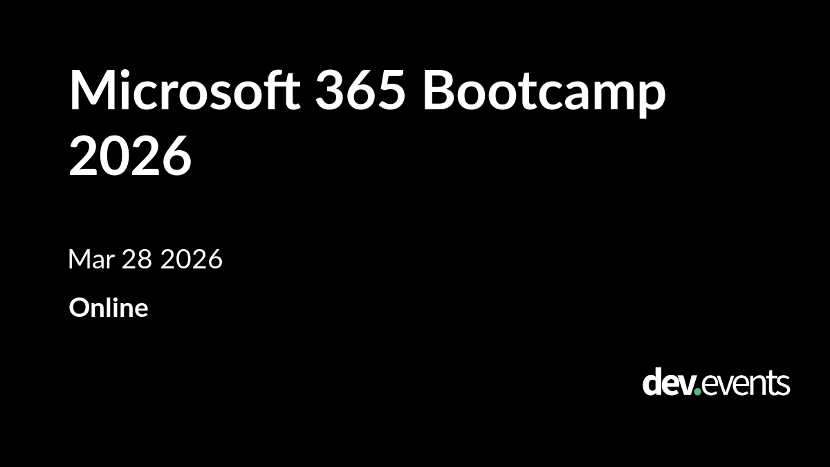 Microsoft 365 Bootcamp 2026