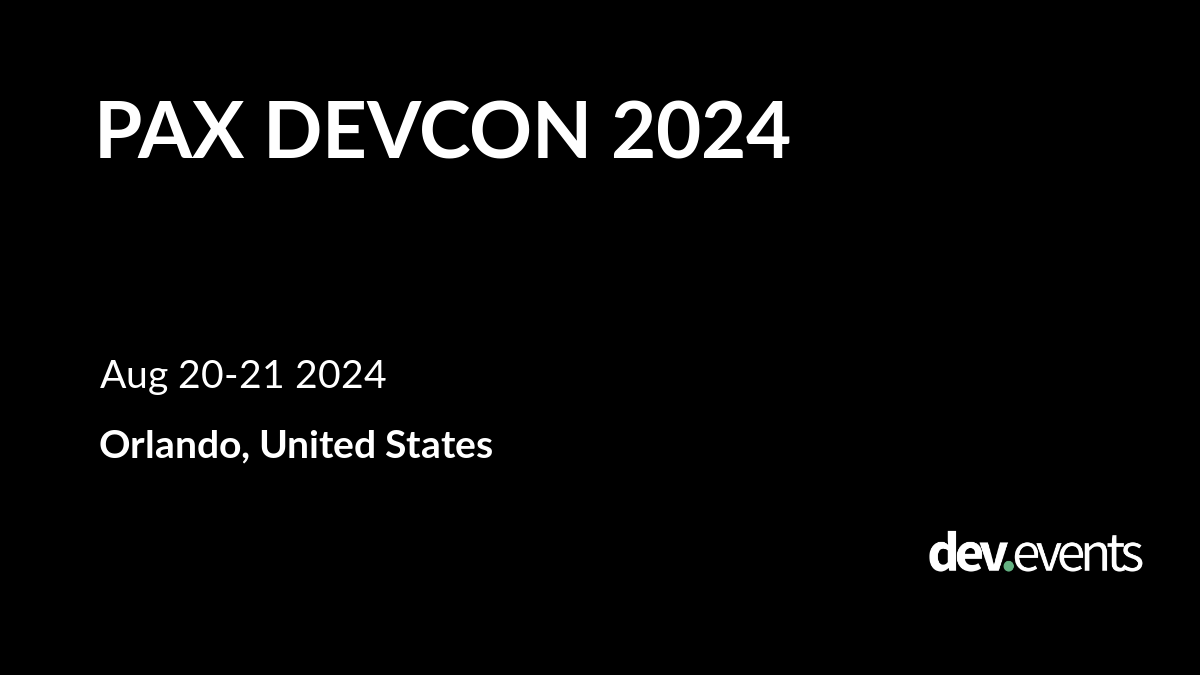 PAX DEVCON 2024