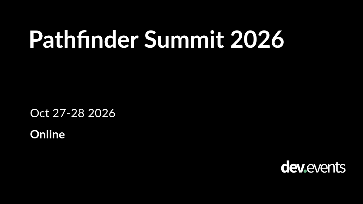 Pathfinder Summit 2026