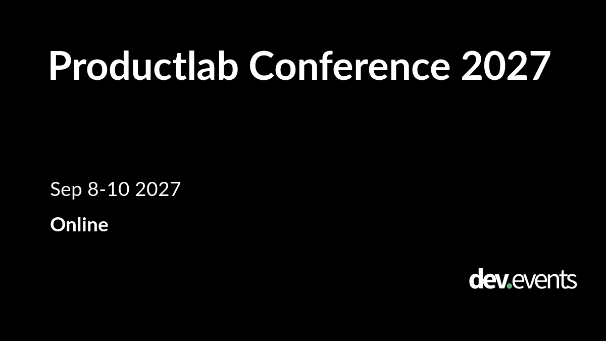 Productlab Conference 2027