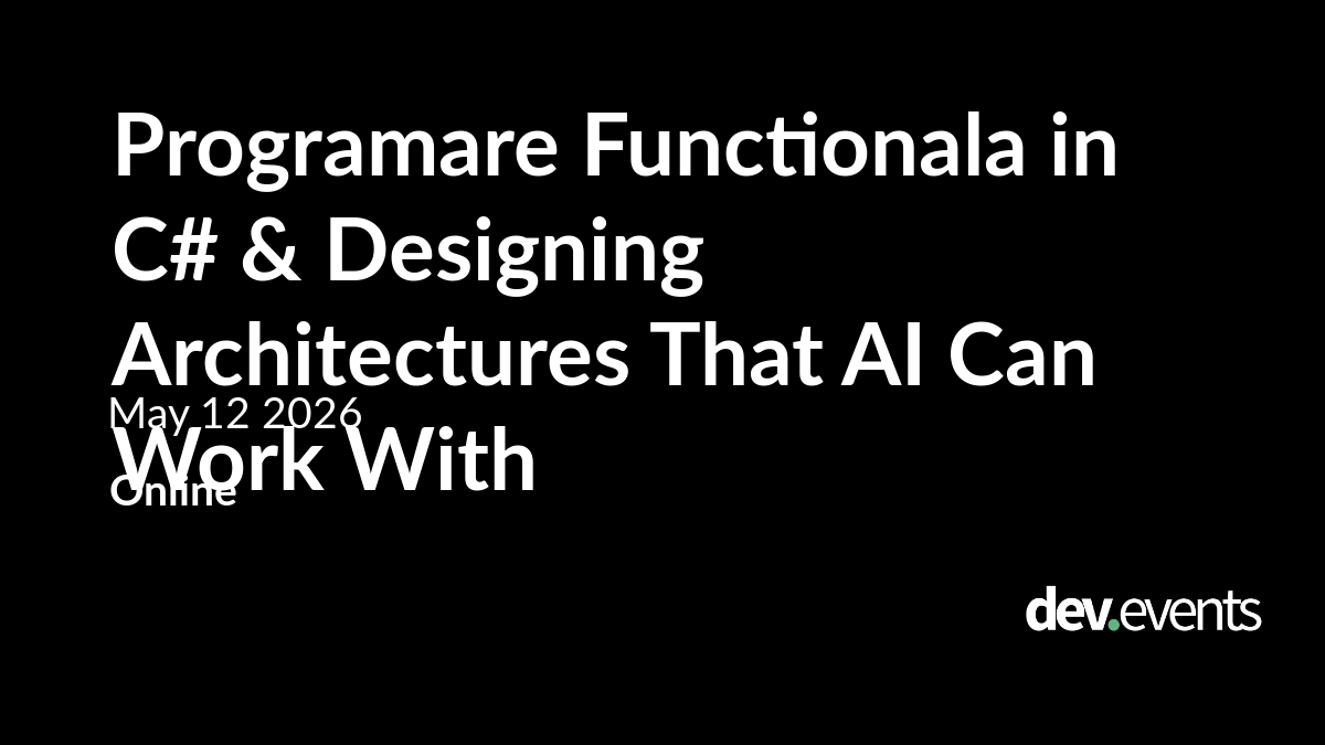 Functional Programming in C# & AI-Ready Architectures