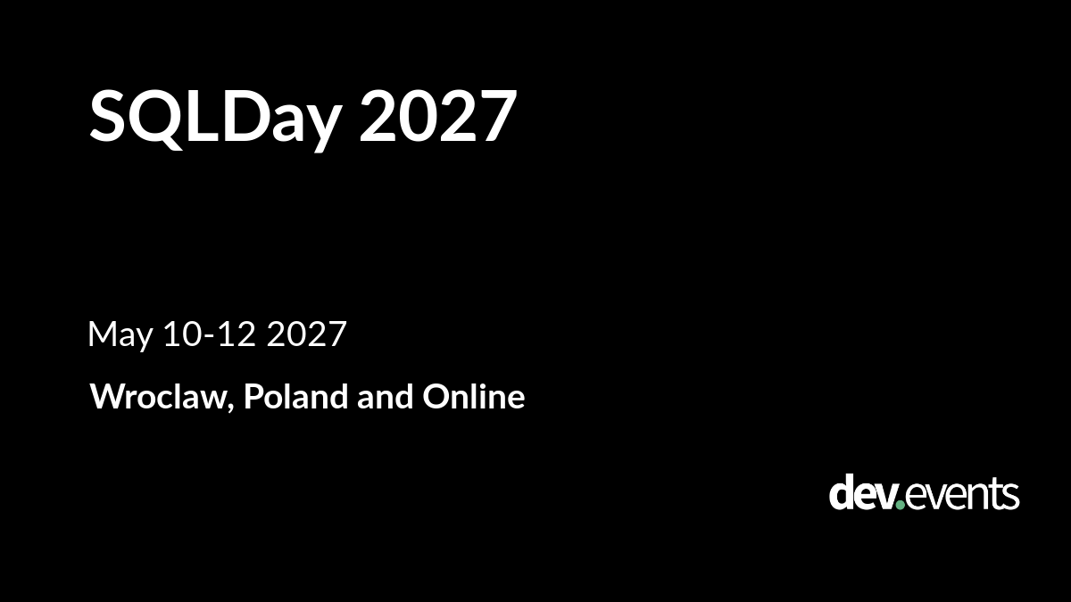 SQLDay 2027