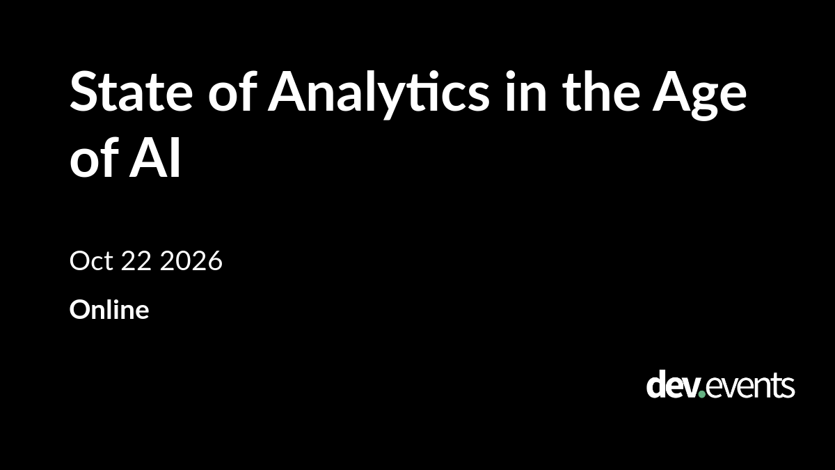 State of Analytics in the Age of AI