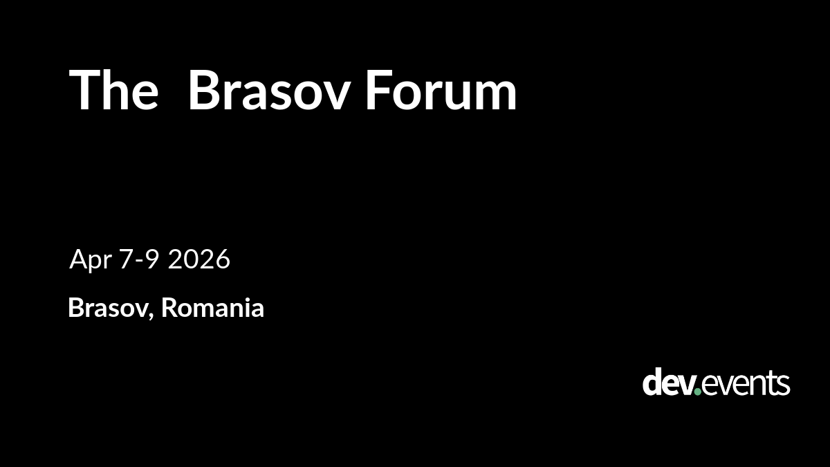 The Brasov Forum