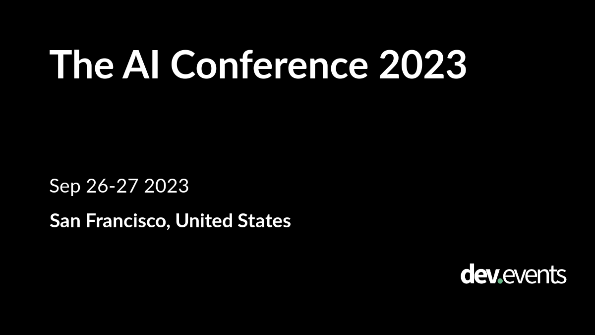 The AI Conference 2023