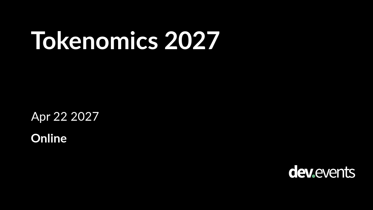 Tokenomics 2027