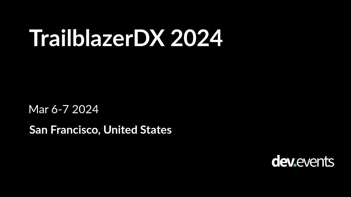 TrailblazerDX 2024