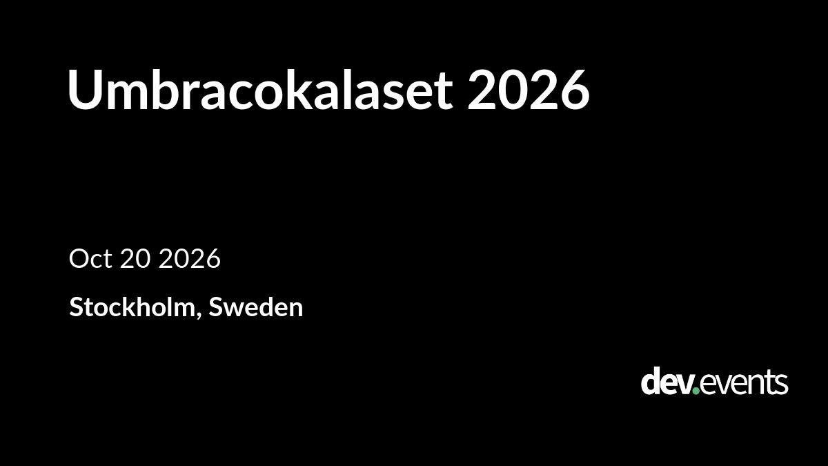 Umbracokalaset 2026