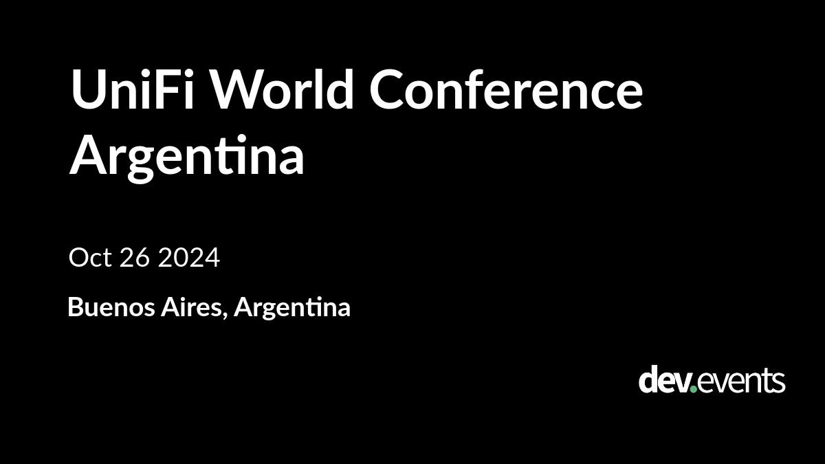 UniFi World Conference Argentina