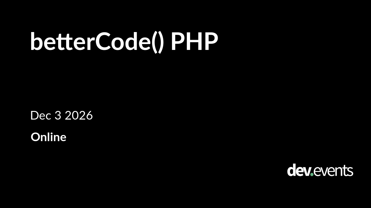 betterCode() PHP
