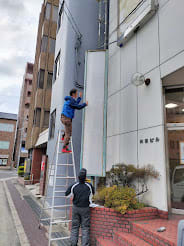 八木校開校に向けて　〜看板製作