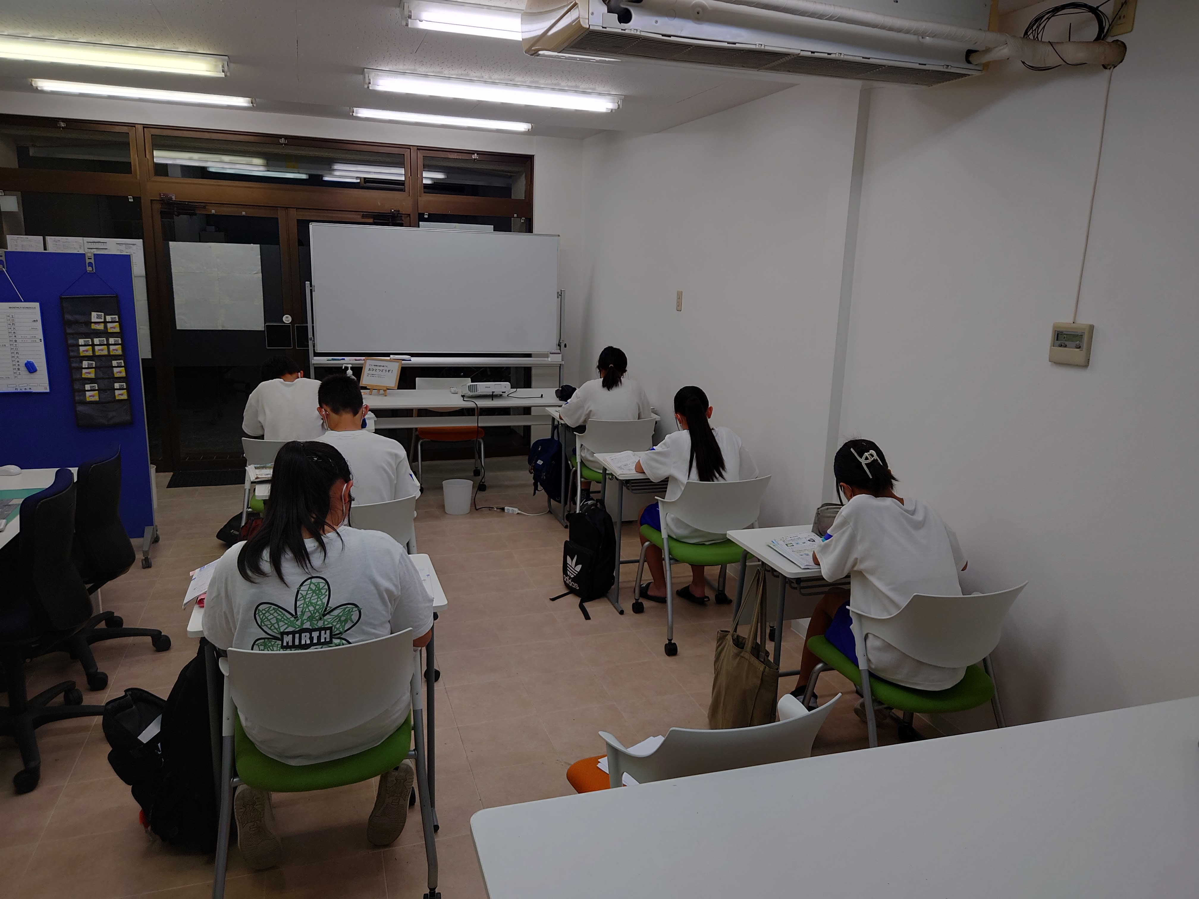 テスト対策講座の途中経過