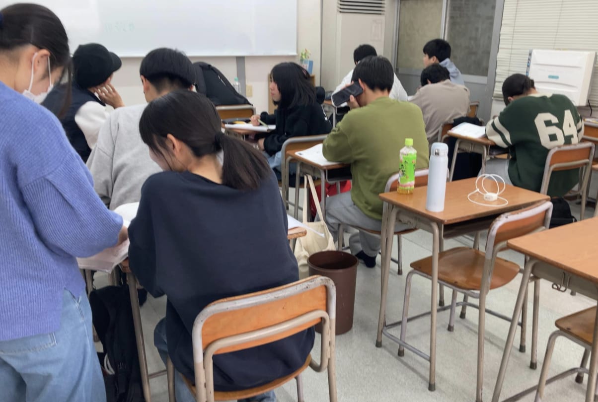 入試まであと少し。今日は最後の日曜日です。