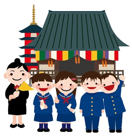 修学旅行、塾生で最も早い出発は・・