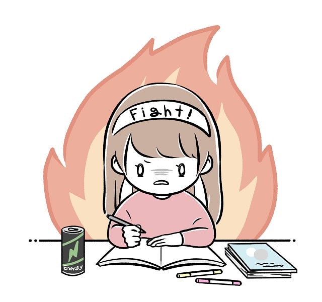何と期末テスト、こんな時期に！