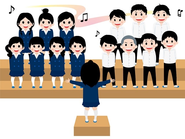 八幡中の合唱コンクールは本日！