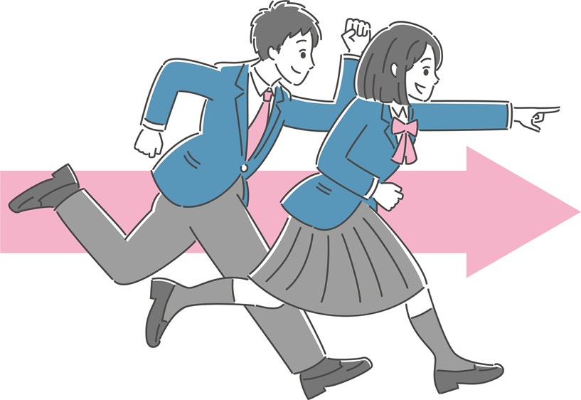 先へガンガン進むよ～