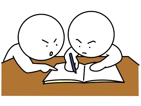 生徒が生徒に教えることも！