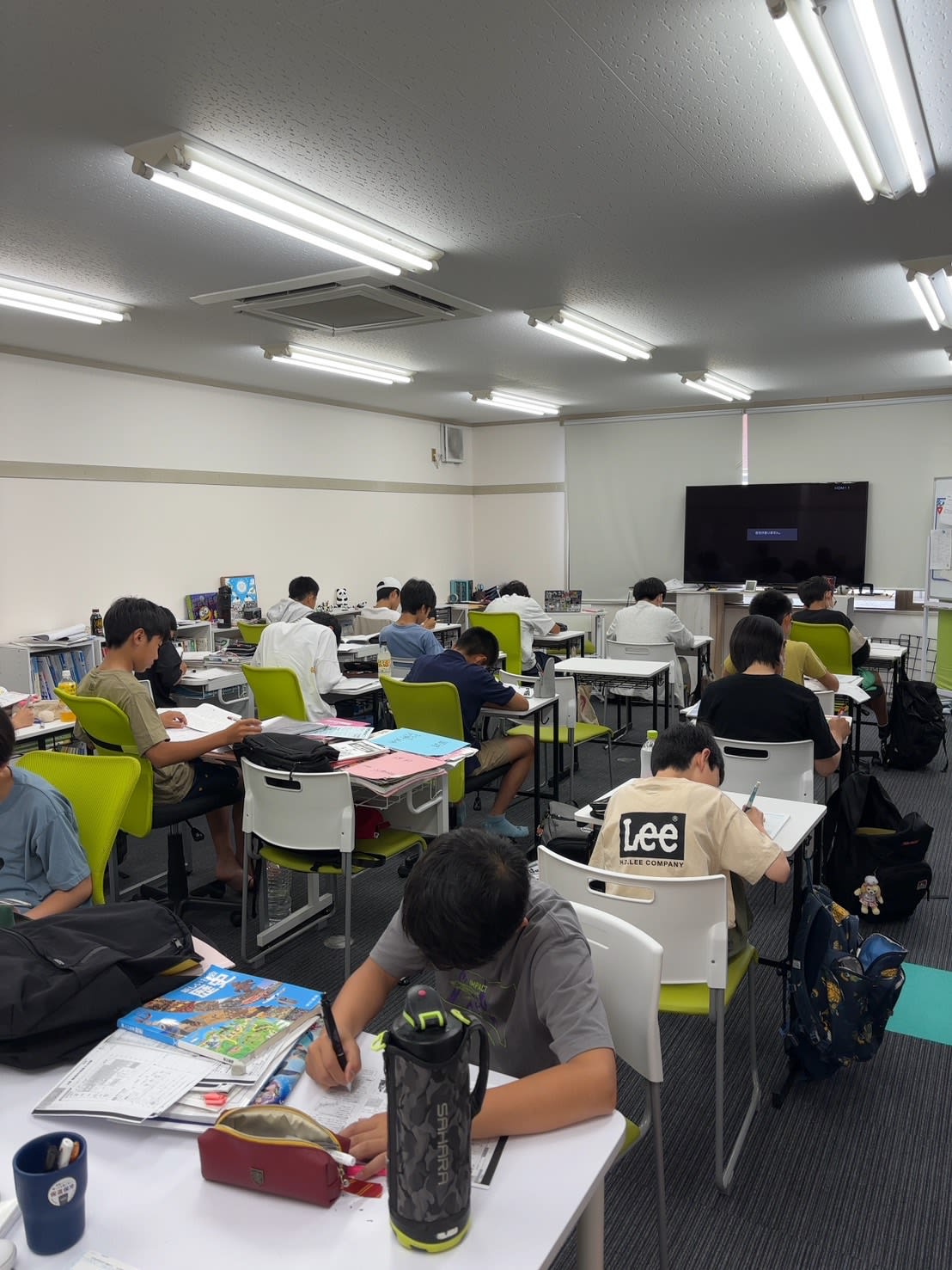 【徳山校】今日も朝10時から自習会