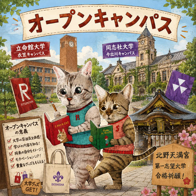 塾長ブログ No.177 2026/7/28  8月1日(土) 京都・大学オープンキャンパスツアー〜歴史あるキャンパスと学生街で描く、未来の自分〜