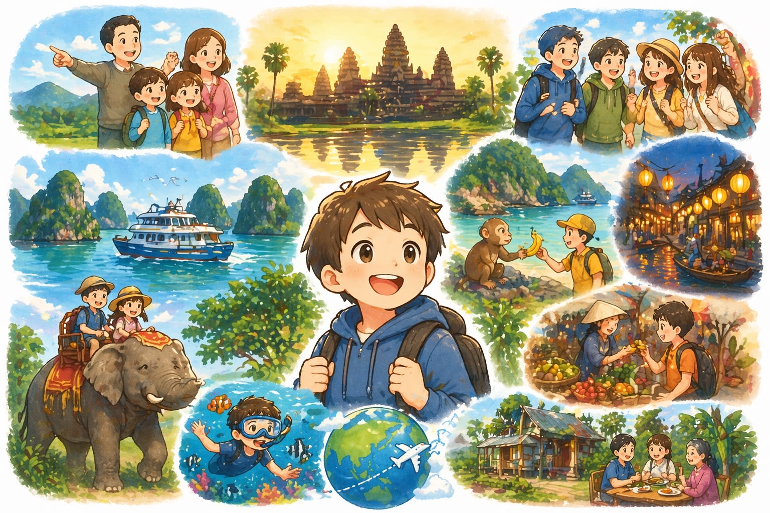 思い出に残る旅行