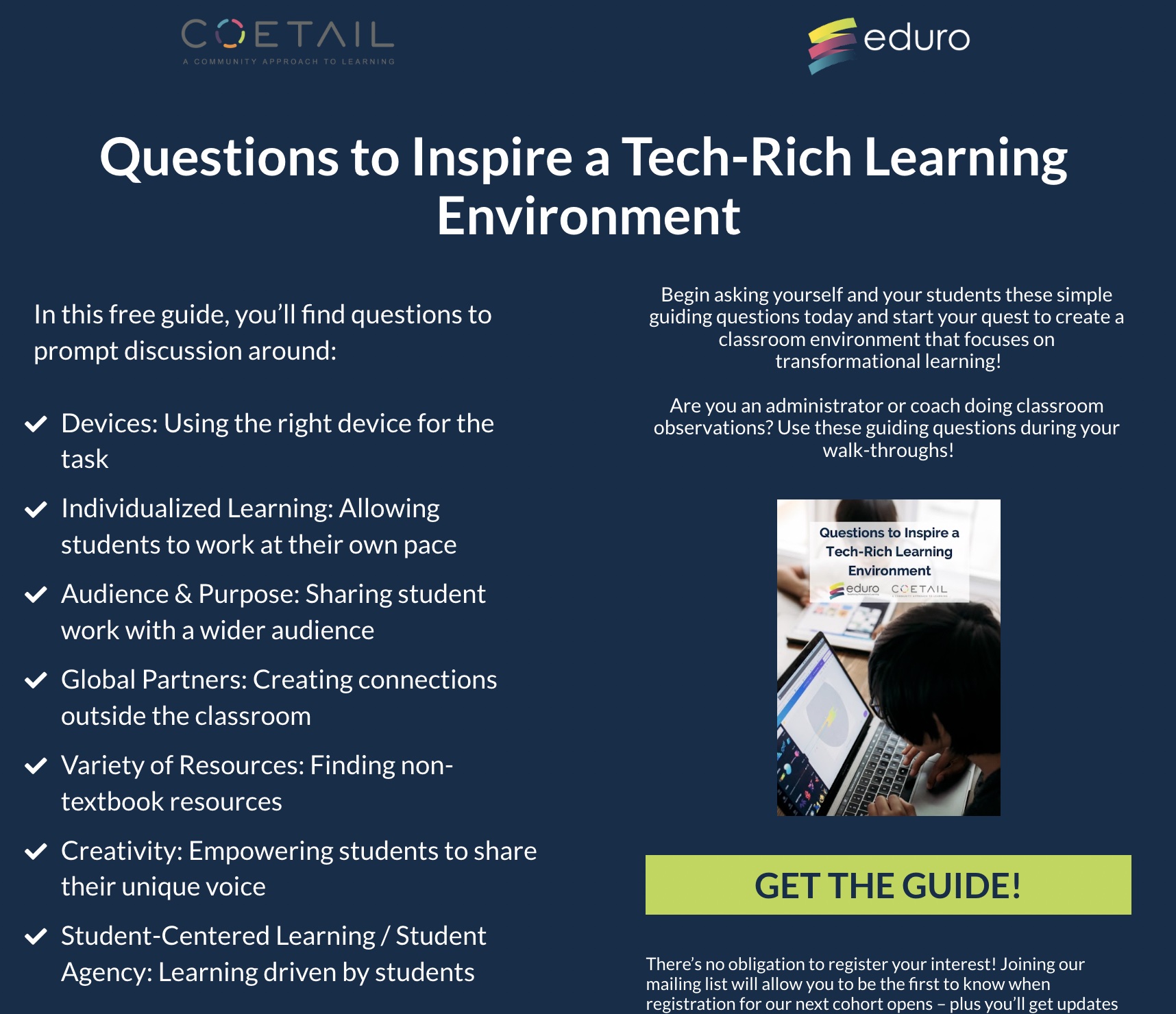 3 Questions Instructional Coaches Should Ask When Designing Tech Rich ...