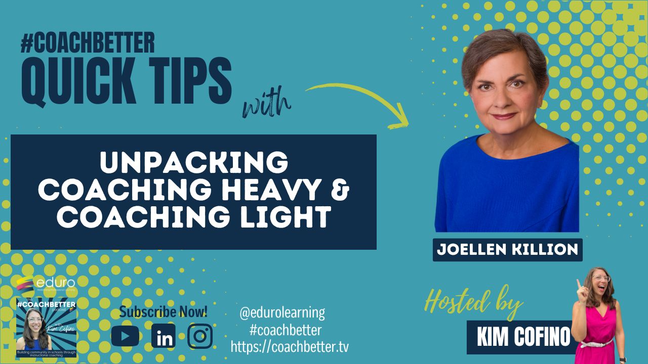 Unpacking Coaching Heavy and Coaching Light