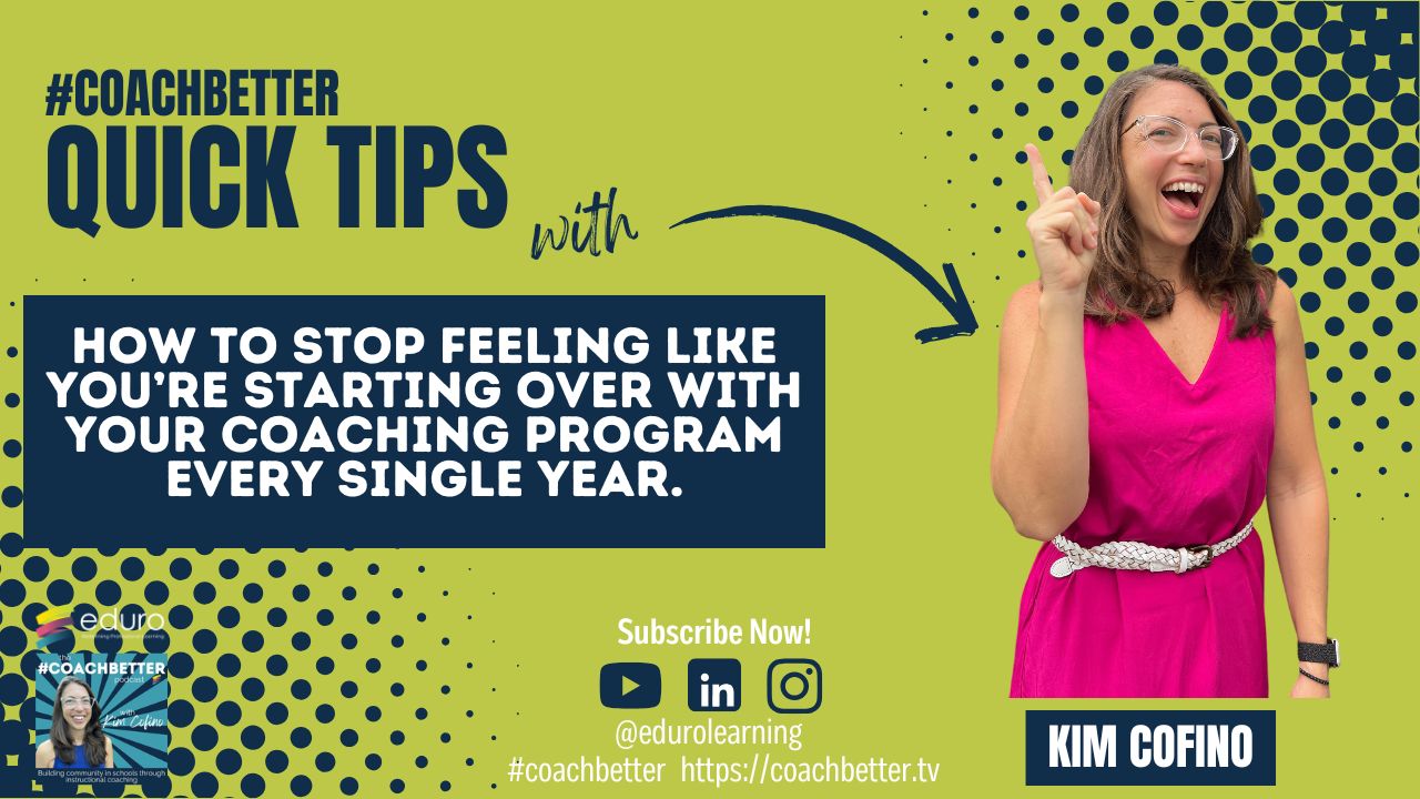 How to Stop Feeling Like You’re Starting Over With Your Coaching Program Every Single Year with Kim Cofino