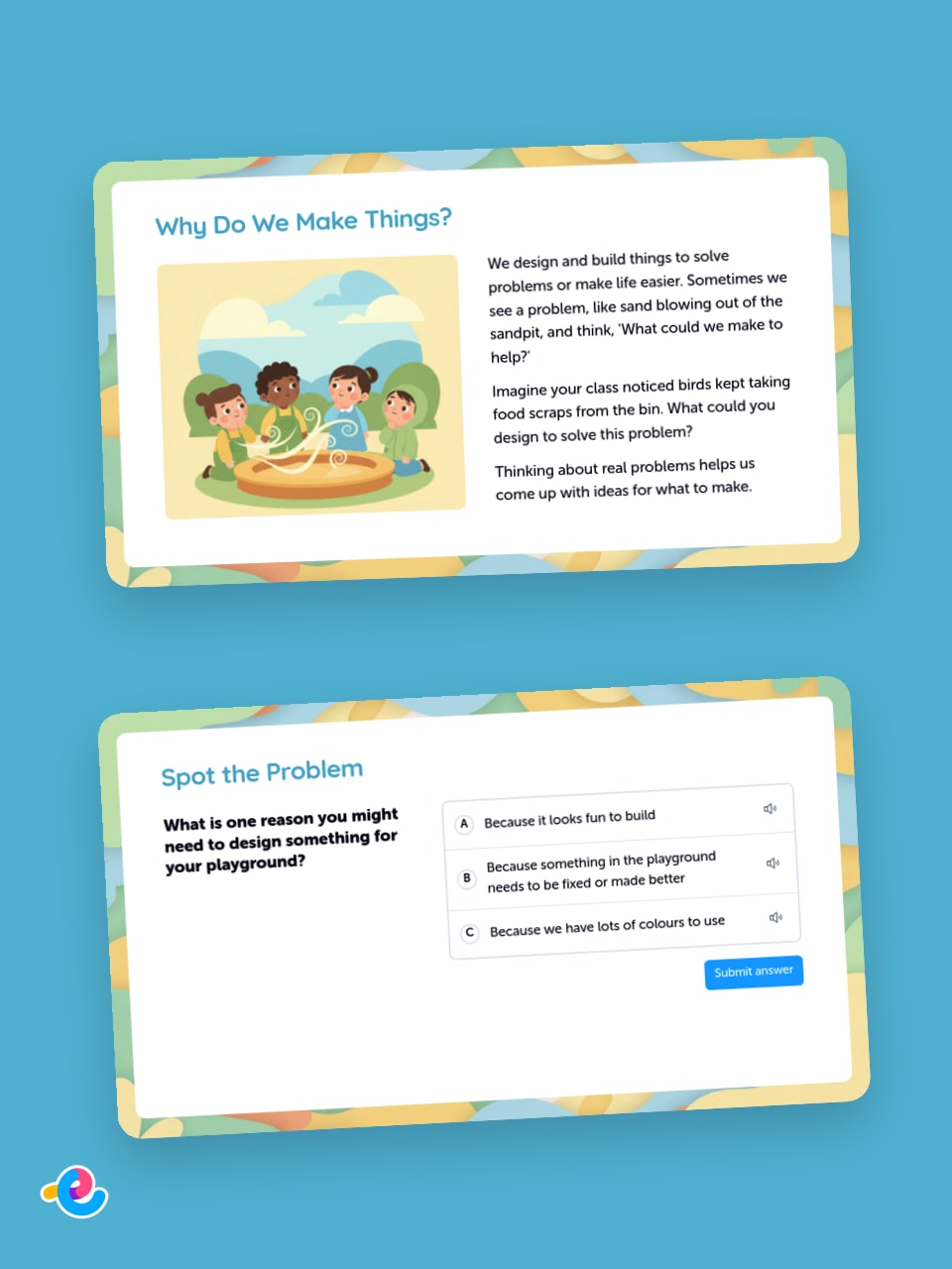 Designing and Making for a Purpose Lesson Presentation Slides teaching ...