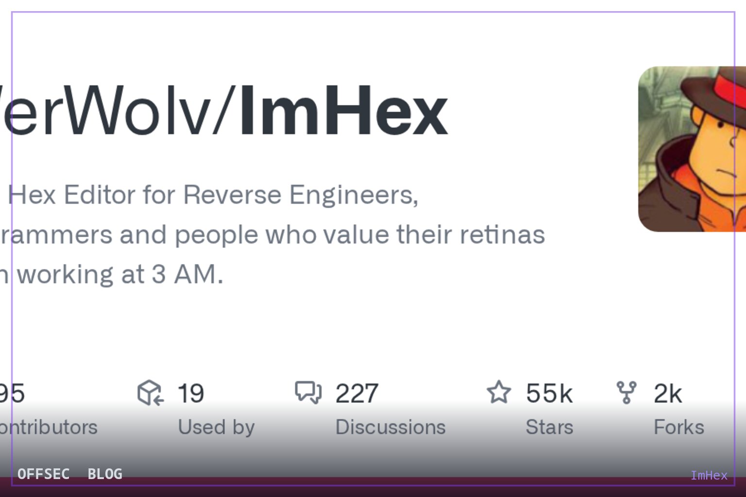 ImHex for reverse-engineering binary files in authorized analysis workflows