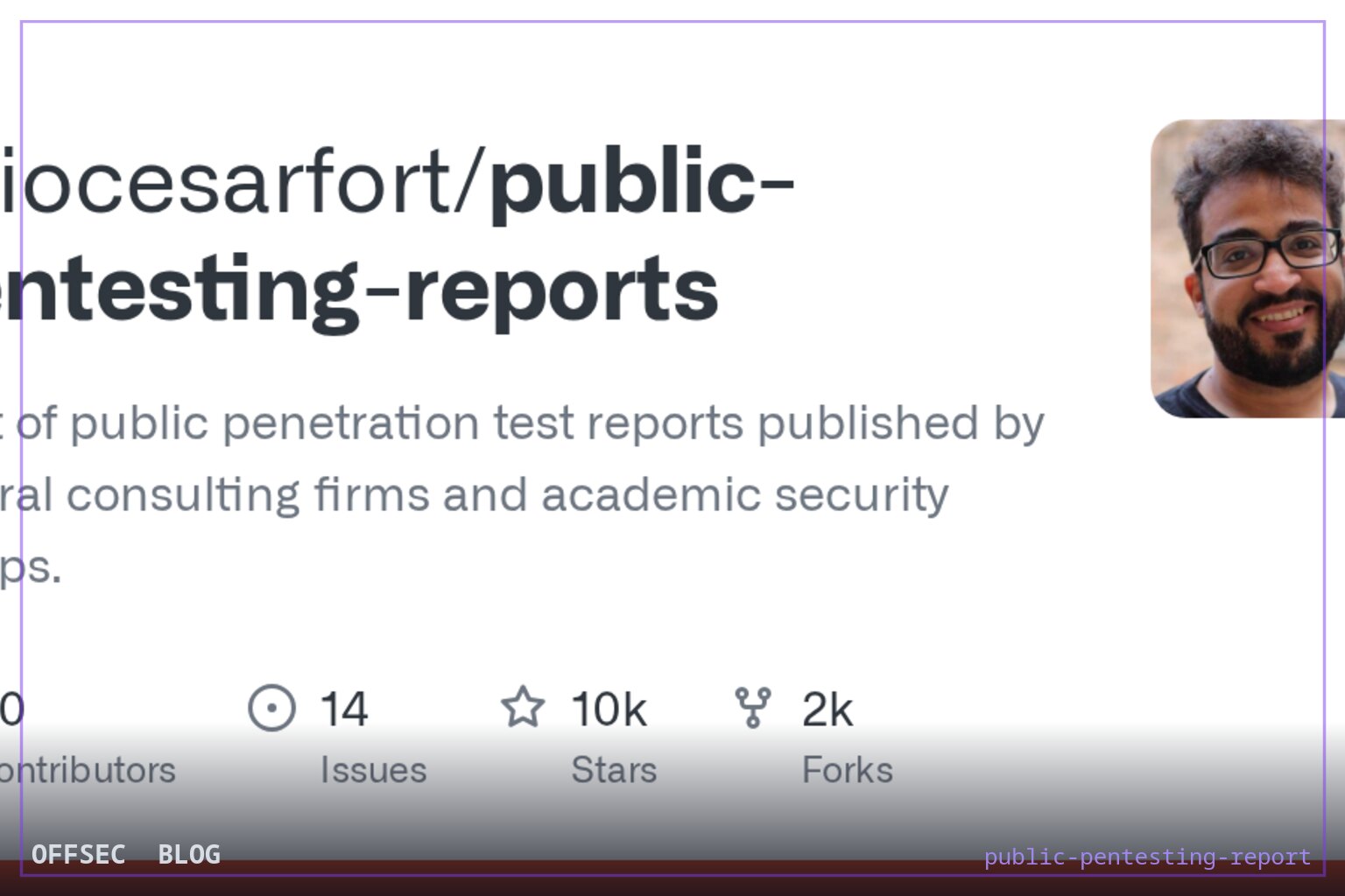 public-pentesting-reports for studying how real penetration test deliverables are written