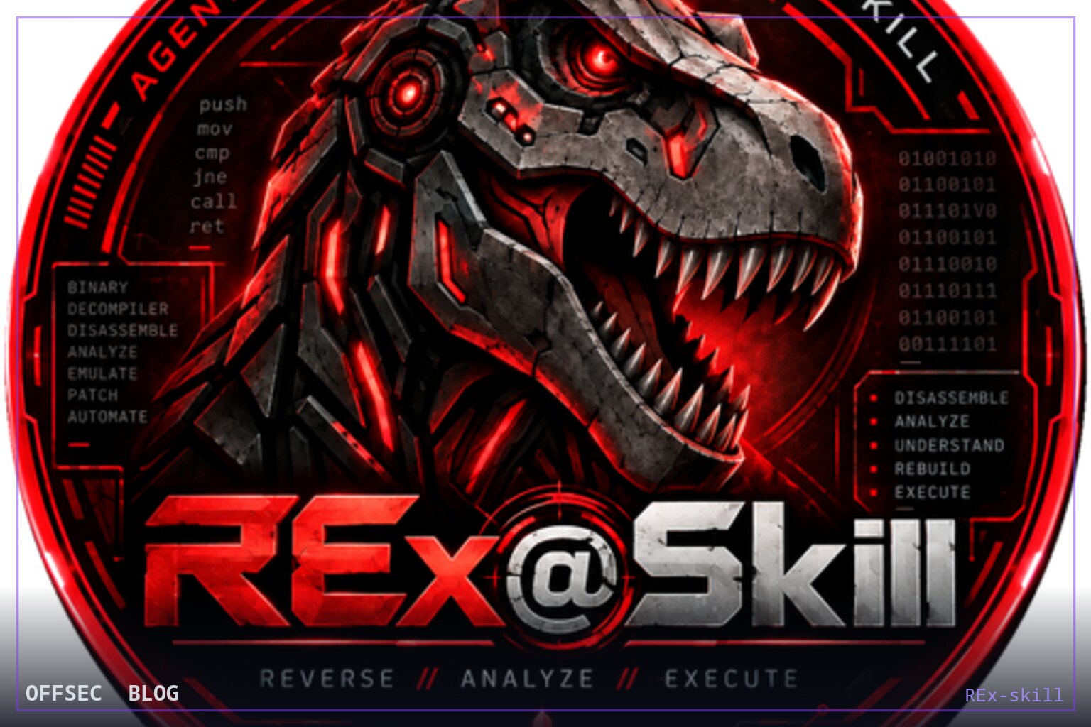 REx@Skill for evidence-backed binary vulnerability discovery