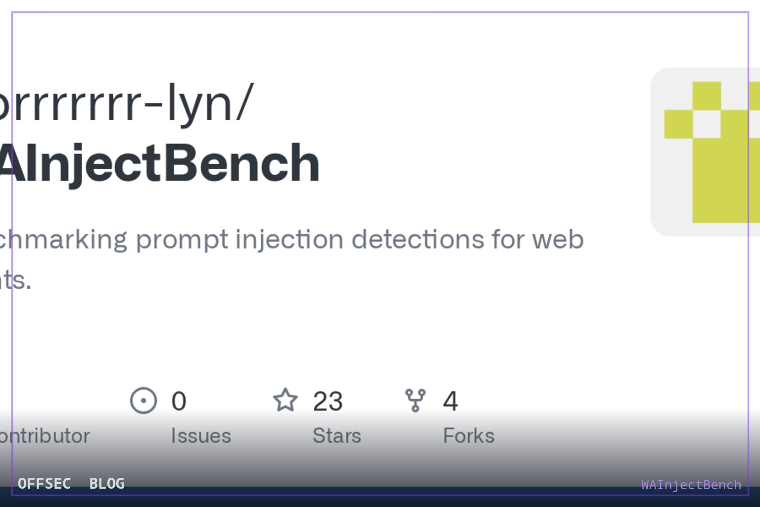 WAInjectBench for measuring prompt injection detection in web agents